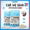 Cát Mèo Đậu Nành Mix Đất Sét PetChoice 6L/2KG, Cát Vệ Sinh Cho Mèo