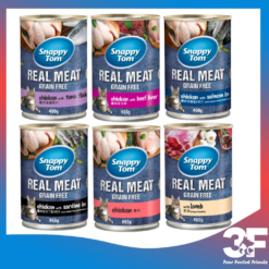 [Mua nhiều giảm giá] Pate Snappy Tom Lon 400g Real Fish & Real Meat Dành Cho Mèo Trưởng Thành