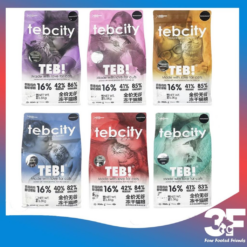 Thức Ăn Hạt TEB City Topping Không Độn Ngũ Cốc Dành Cho Mèo Nguyên Seal 1,5kg